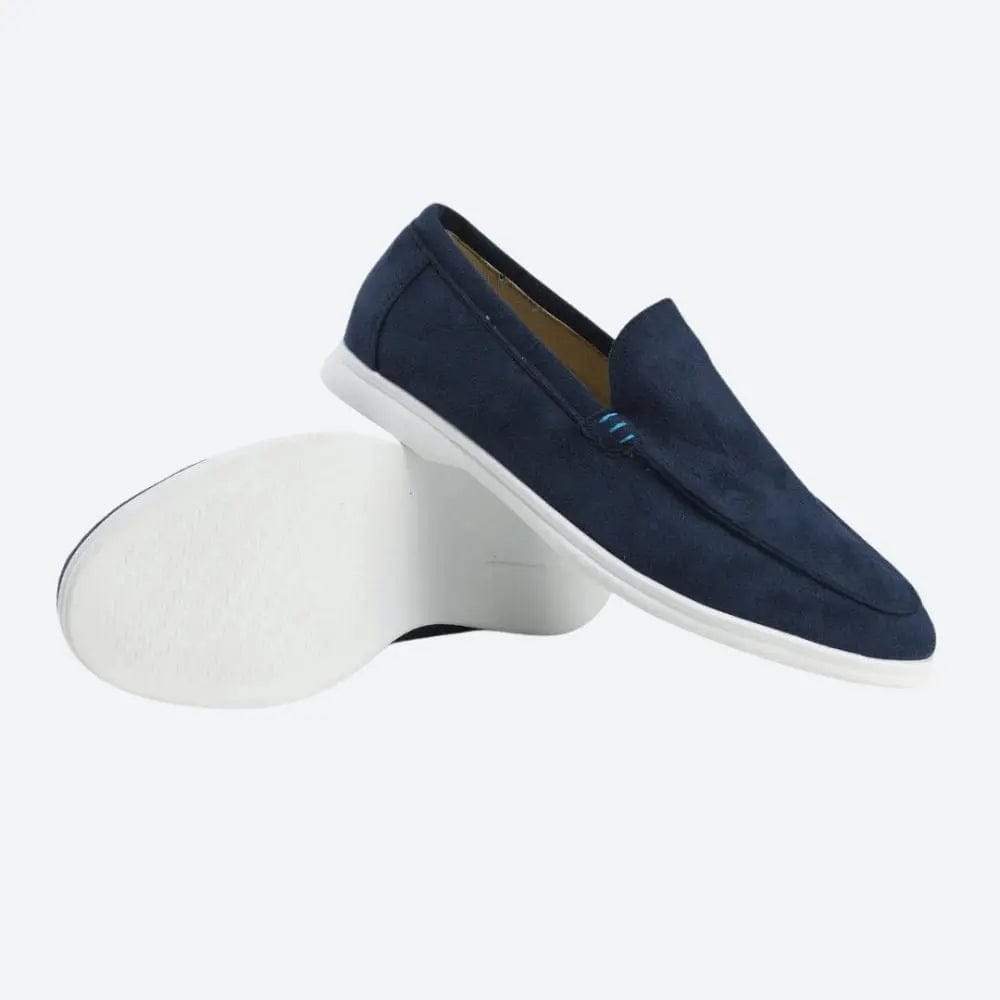 LITHUA Jūrinė mėlyna / 39 Elba Suede Loafers