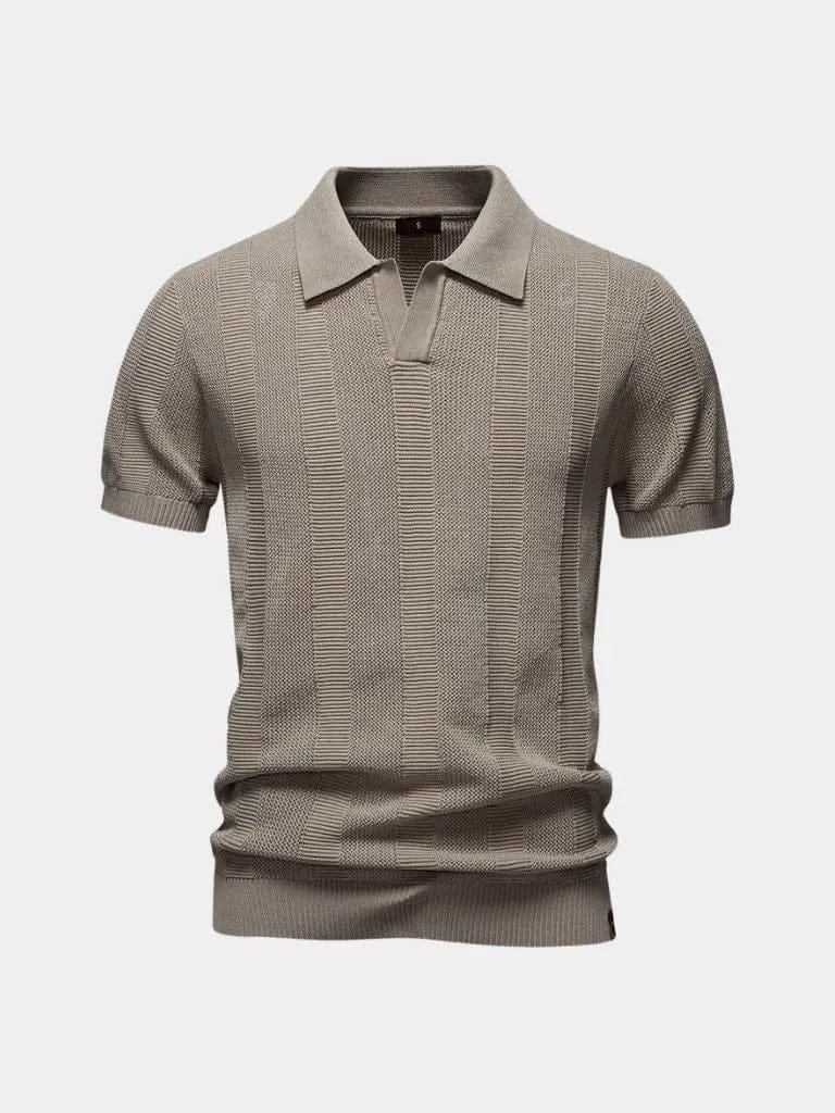 LITHUA Kaki / S Mikael™ | Smėlio spalvos Ancien polo