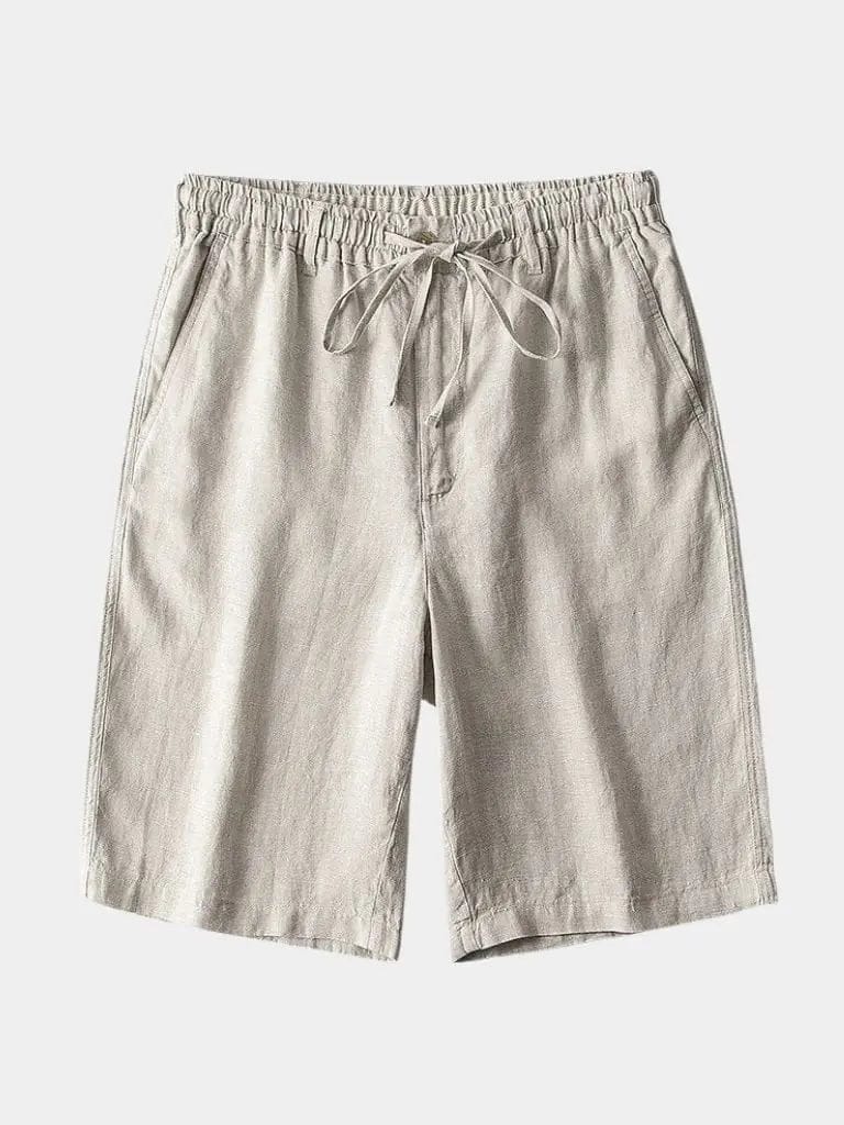 LITHUA Kaki / S Mikkel™ | Pilki Lino Šortai Mariner