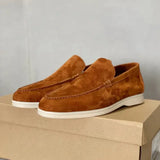 LITHUA Karamelė / 38 Šiuolaikiški Suede Loaferiai