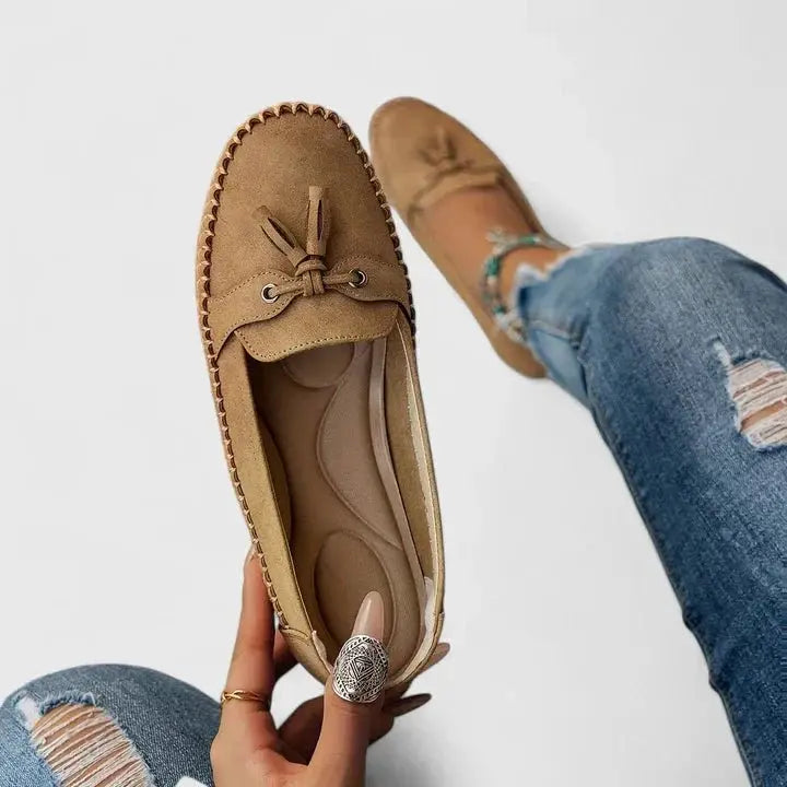 LITHUA Karamelinė ruda / 36 Josefine | Ortopediniai loafers