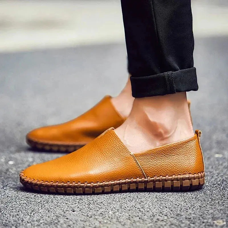 LITHUA Kvėpuojantys Odiniai Loafers