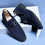 LITHUA Mėlyna / 40 Verona Chic Suede Loafers