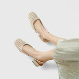 LITHUA Off-White / 35 Tilde | Elegantiški sandalai