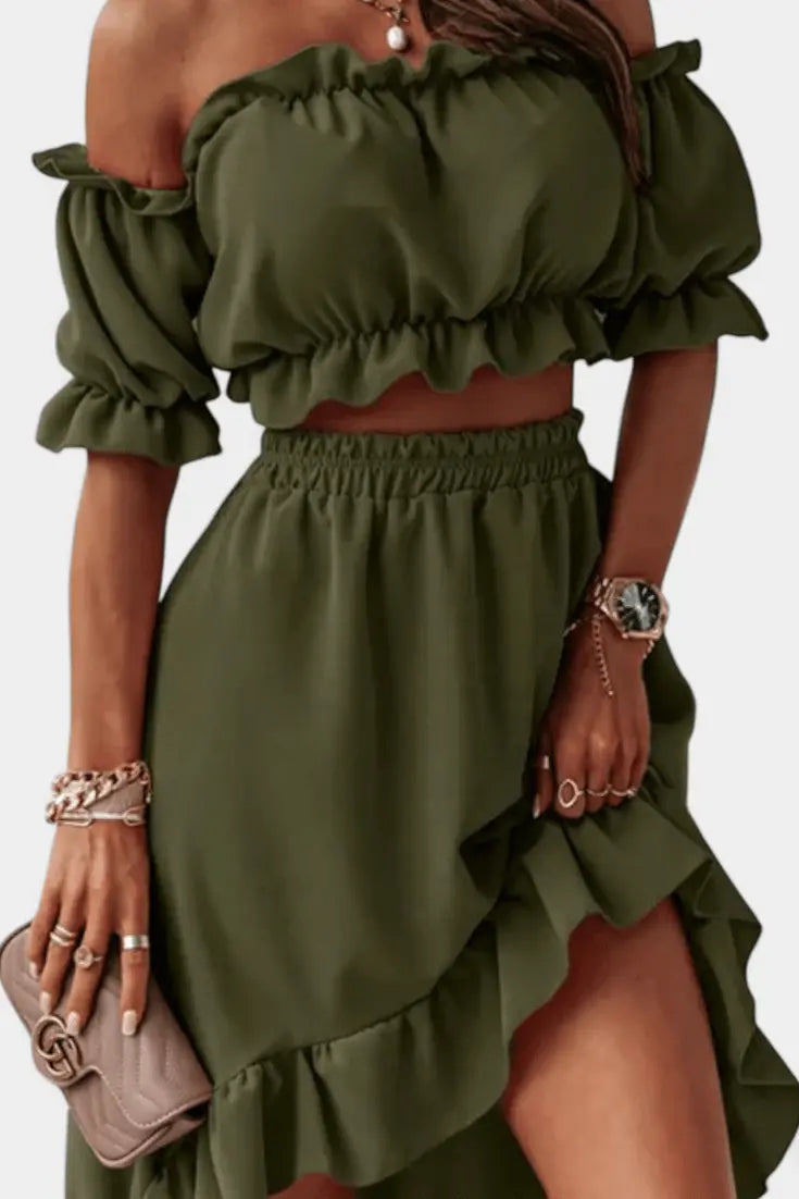 LITHUA Olivia | Off-shoulder komplektas