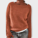 LITHUA Oranžinė / S Fiona | Vintage Islandpullover