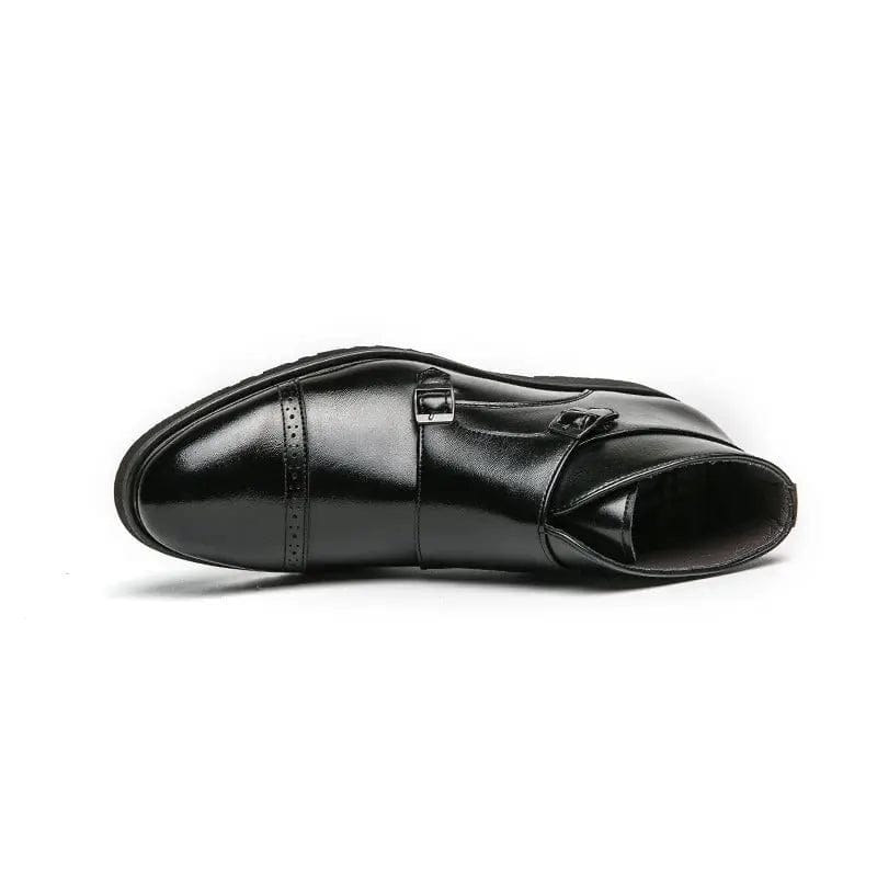 LITHUA Parker™ | Dirbtinės odos Dvigubos Monk-strap Batai