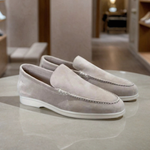 LITHUA Pilka / 38 Premija Suede Loaferiai