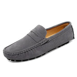 LITHUA Pilka / 38 Suedesko Båd Loafers