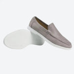 LITHUA Pilka / 39 Elba Suede Loafers