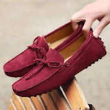 LITHUA Raudona / 38 Kasdieniai Suede Vasaros Loaferiai