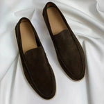LITHUA Ruda / 38 Elegantiški Suede Loaferiai