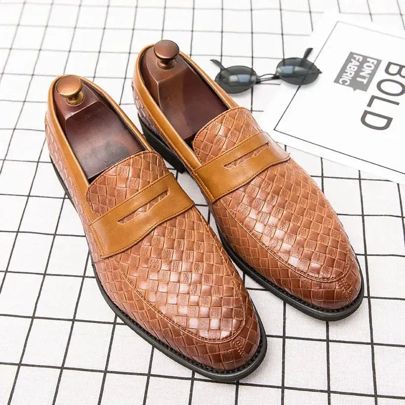 LITHUA Ruda / 38 Elegantiški Woven Loafers