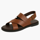 LITHUA Ruda / 38 Lanaro™ | Elegantiški Kryžminiai Sandalai