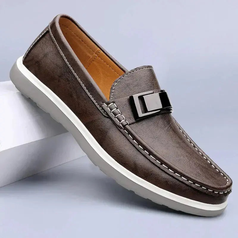 LITHUA Ruda / 38 Prabangūs Odiniai Loafers