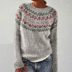 LITHUA S Chelsea | Vintage Islandstrikpullover