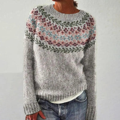 Chelsea | Vintage Islandstrikpullover