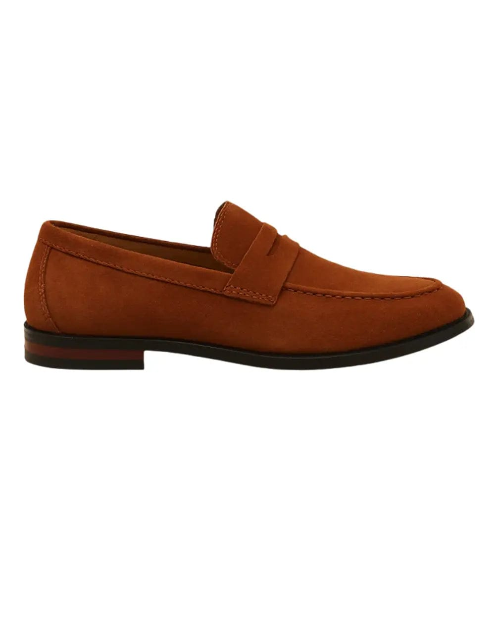 LITHUA Senieji Pinigai Suede Penny Loaferiai