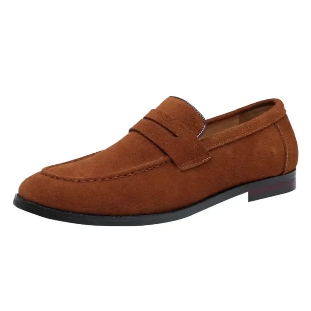 LITHUA Šokoladinė / 38 Suede vasaros loaferiai