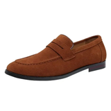 LITHUA Šokoladinė / 38 Suede vasaros loaferiai