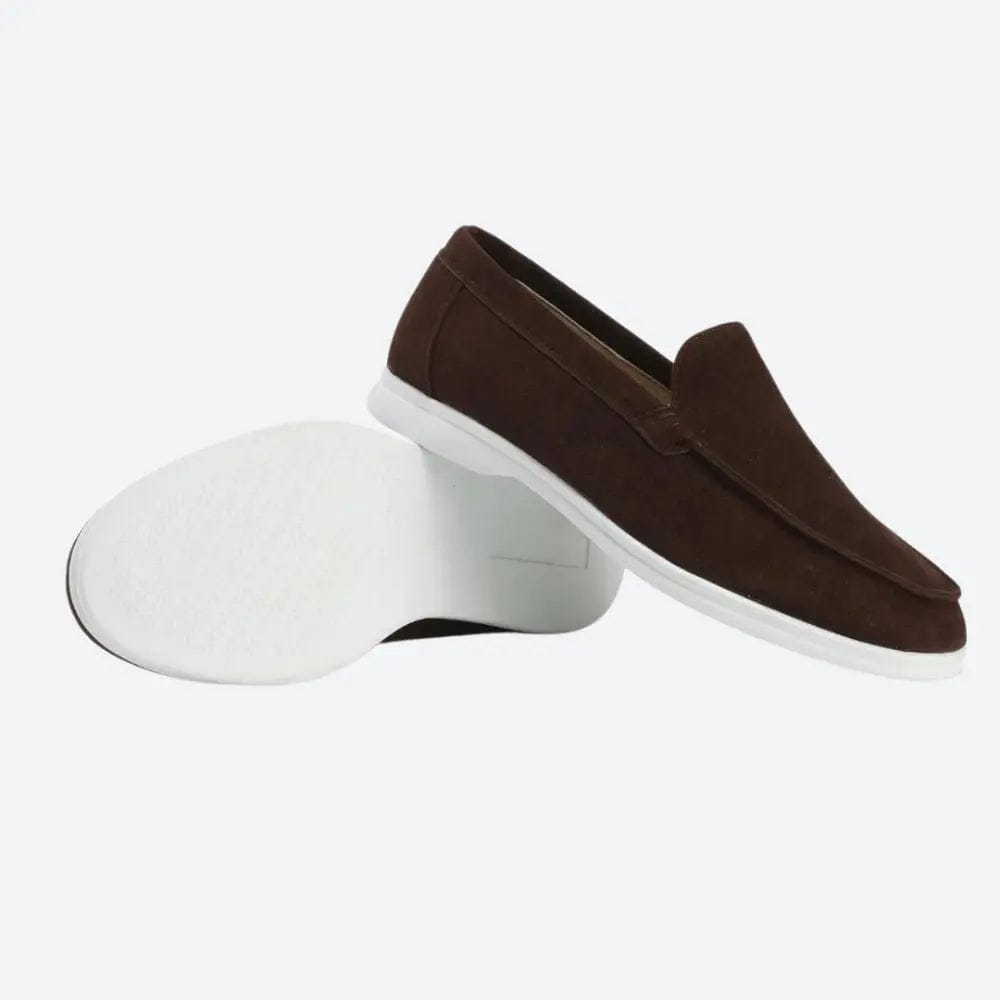 LITHUA Šokoladinė / 39 Elba Suede Loafers