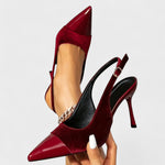 LITHUA Solveig | Aksominiai Stiletto