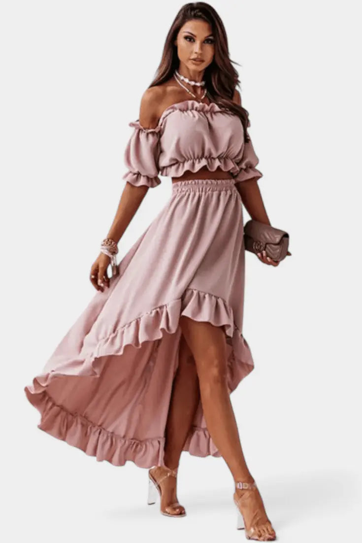 LITHUA Spalva / S Olivia | Off-shoulder komplektas