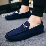 LITHUA Suede verslo loaferiai