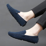 LITHUA Suedesko Båd Loafers