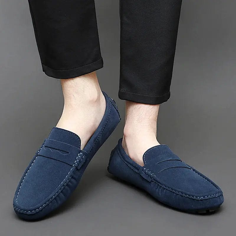 LITHUA Suedesko Båd Loafers