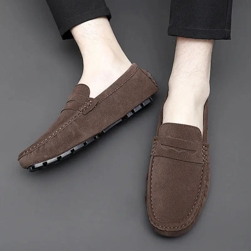 LITHUA Suedesko Båd Loafers