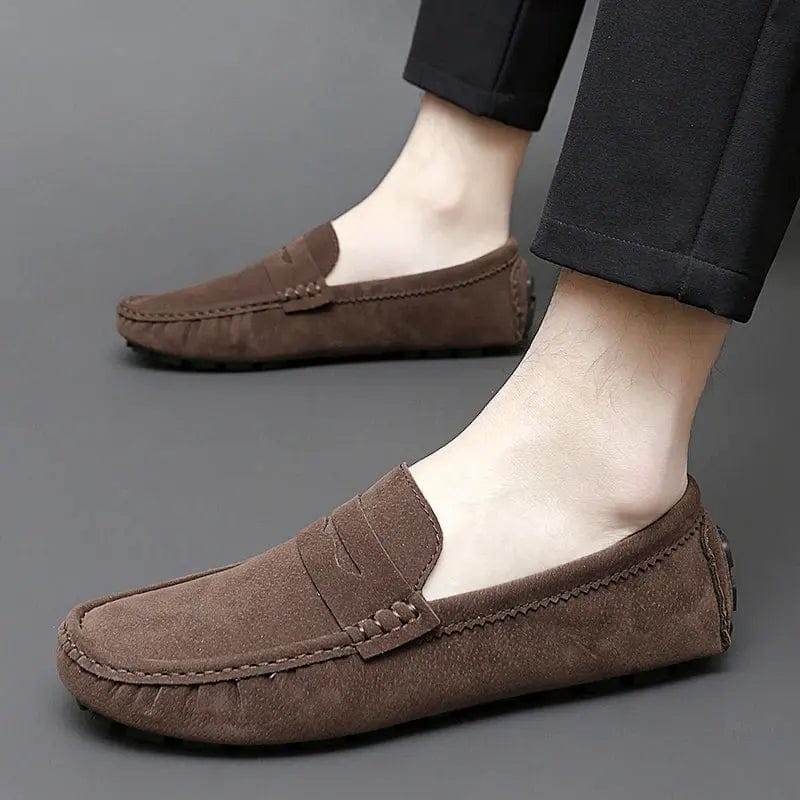 LITHUA Suedesko Båd Loafers