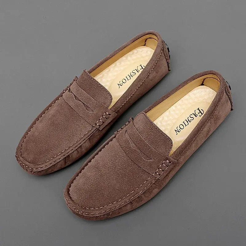 LITHUA Suedesko Båd Loafers