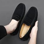 LITHUA Suedesko Båd Loafers