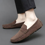 LITHUA Suedesko Båd Loafers
