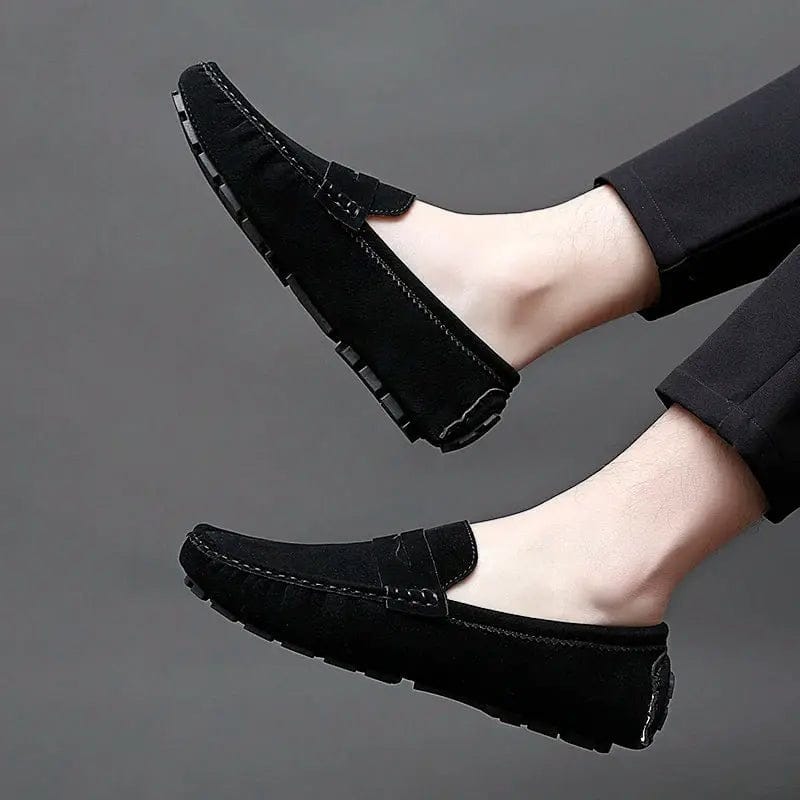 LITHUA Suedesko Båd Loafers
