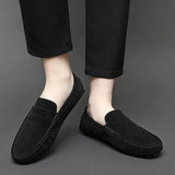 LITHUA Suedesko Båd Loafers