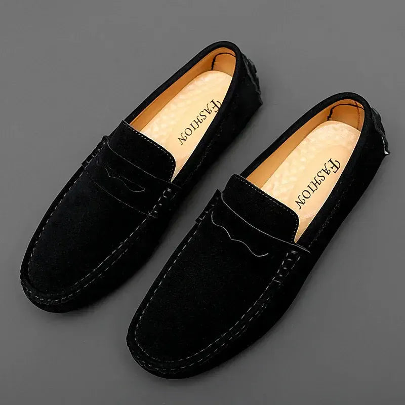 LITHUA Suedesko Båd Loafers