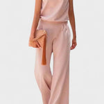 LITHUA Šviesiai rožinė / S Malina | Elegantiška jumpsuit