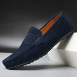 LITHUA Tamsiai mėlyna / 38 Lorenzo Suede Loafers