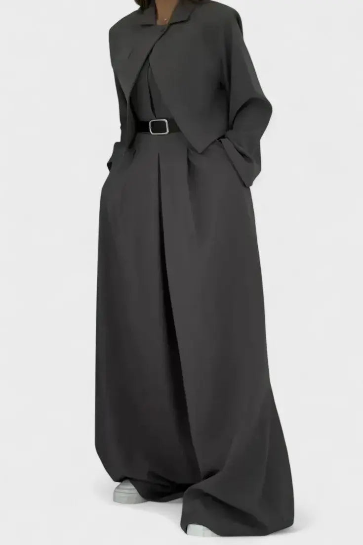 LITHUA Tamsiai pilka / XS Aritzia | Bustier rinkinys