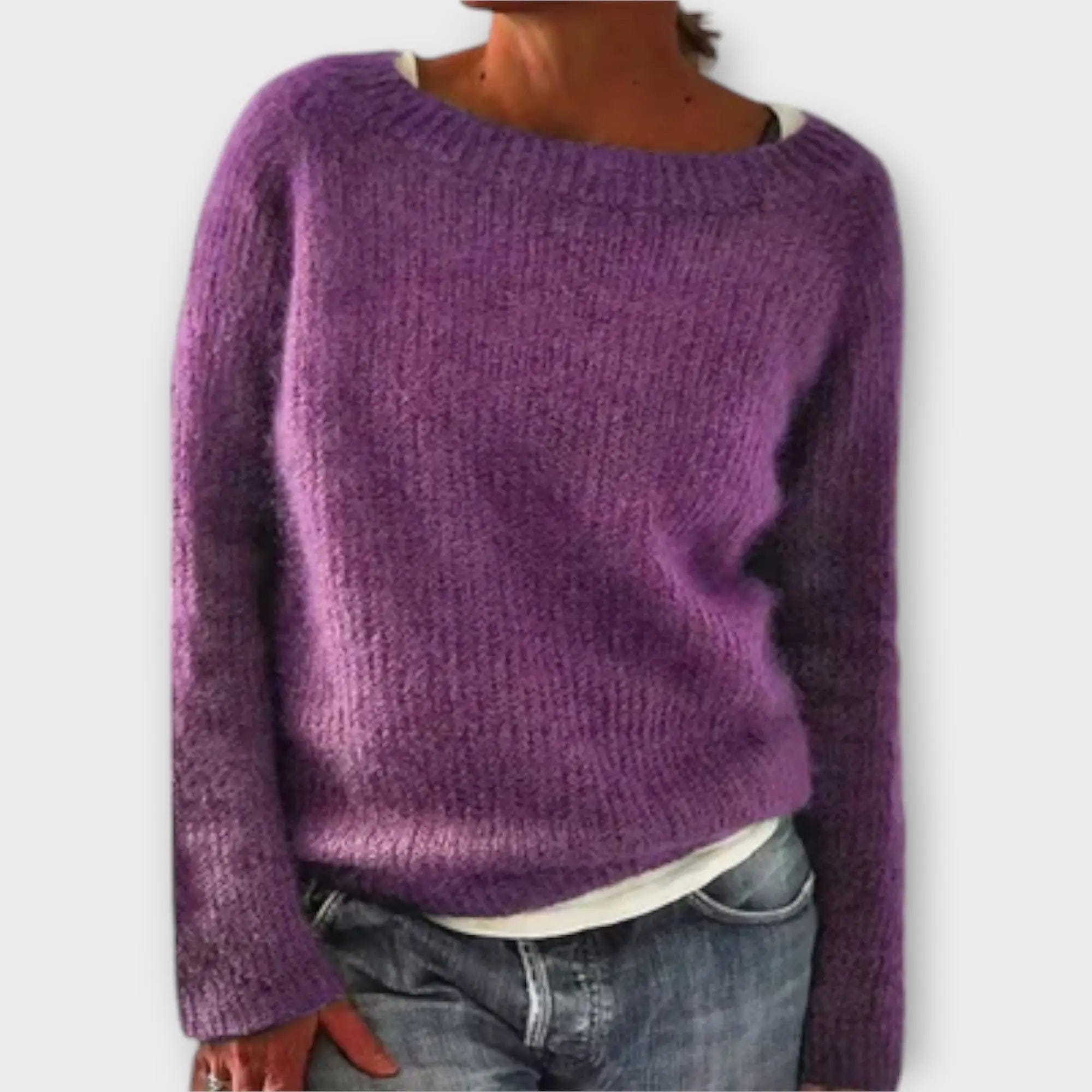 LITHUA Violetinė / S Fiona | Vintage Islandpullover