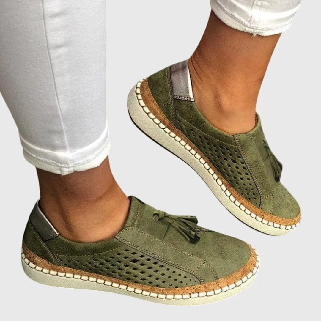 LITHUA Žalia / 36 Anna | Piper slip-on'ai