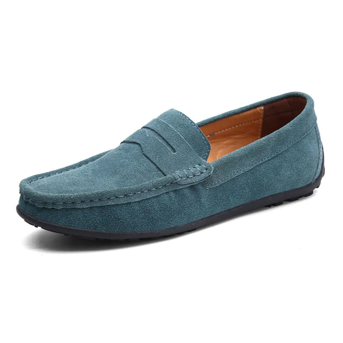 LITHUA Žalia / 38 Minkšti Suede Loaferiai