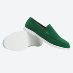LITHUA Žalia / 39 Elba Suede Loafers