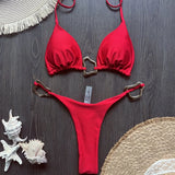 Bikini Aukso Bangos - Paplūdimio Mada l CAROL ERDVĖS MADA