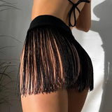 Fringe Beach Skirt - Plaukimo Mados | Velira