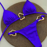 Bikini Aukso Bangos - Paplūdimio Mada l CAROL ERDVĖS MADA