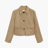 Marissa Dirbtinio Suede Striukė