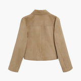 Marissa Dirbtinio Suede Striukė